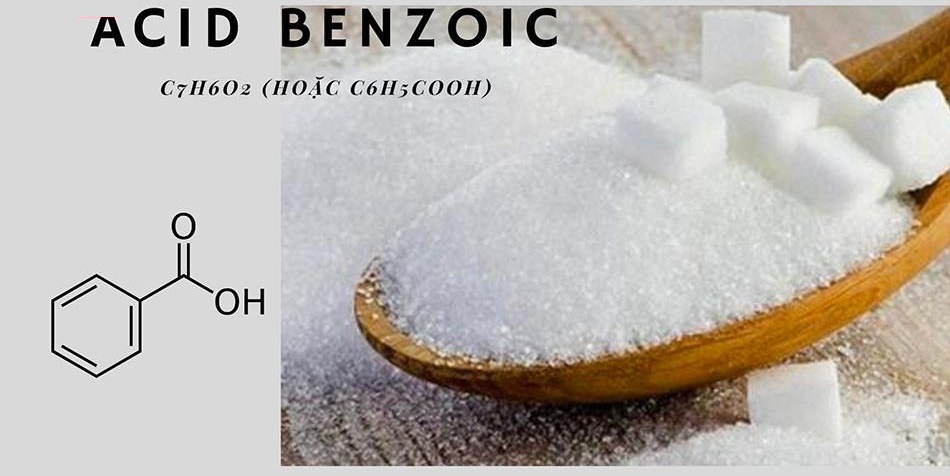 Axit yếu benzoic C6H5COOH